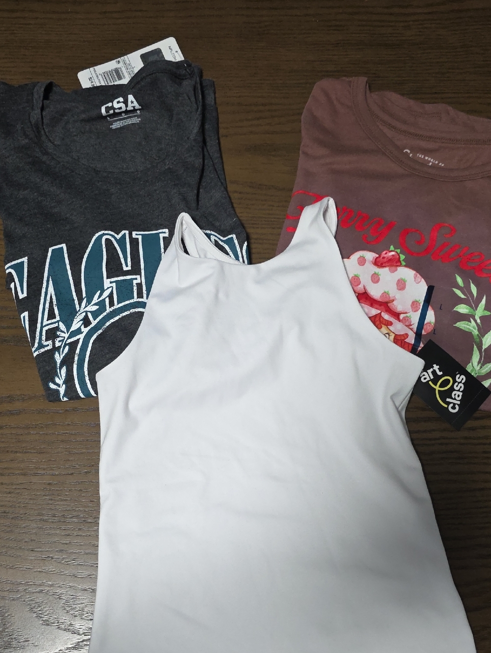 Bundle Target White Women's Short Sleeve Tank Top